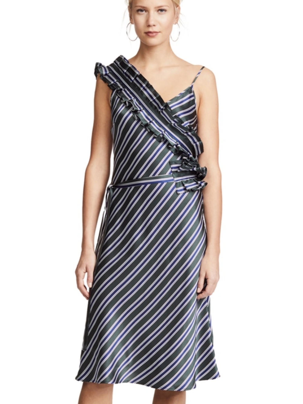 Maggie Marilyn Silk Designer I Need You By My Side Slip Dress Size 6